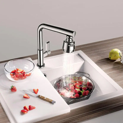 360° Rotating Faucet Spray Head – Instantly Boost Water Pressure & Save Water