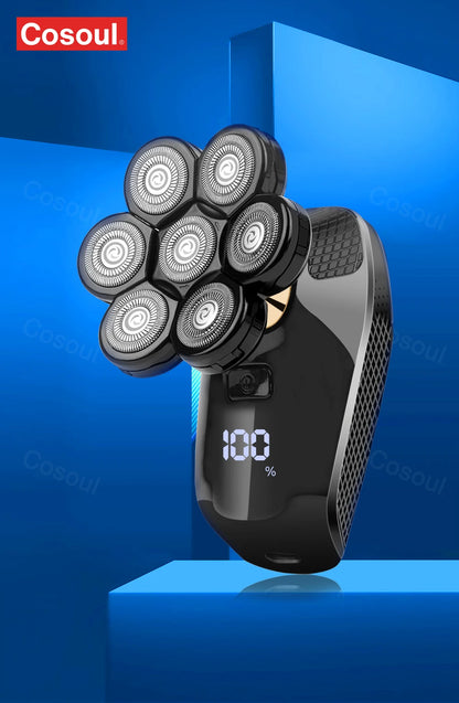 Electric Head Shaver for Men – Powerful 5D Bald Head Shaver & Beard Trimmer | Men's Grooming Razor