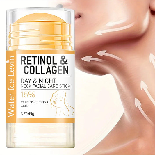 Retinol & Collagen Neck Cream Stick – Hydrating Day & Night Treatment (45g)