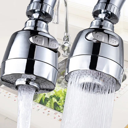 360° Rotating Faucet Spray Head – Instantly Boost Water Pressure & Save Water